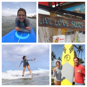 Surfen op Maui