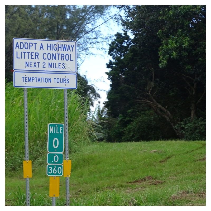 Milemarker 0 Tips Road to Hana: Milemarker 0