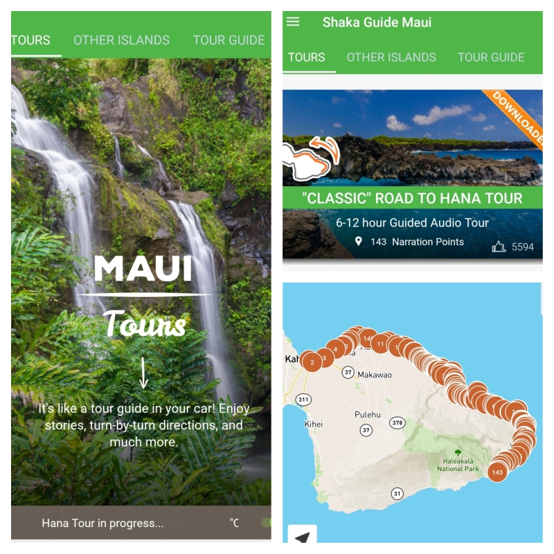 Shaka Guide App Tips Road to Hana: Shaka Guide App