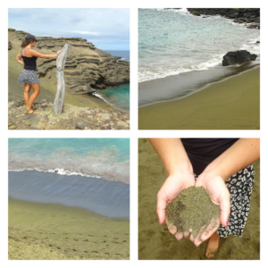 Groen strand