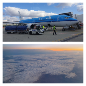 Vliegen naar Boedapest